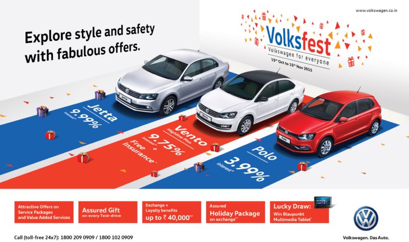 Volkfest: VW announce offers galore