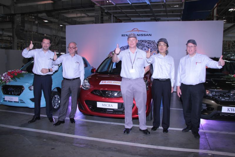Renault-Nissan alliance produce one millionth vehicle