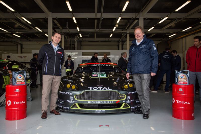 Aston Martin name Total their Official Lubricant and Technical Partner