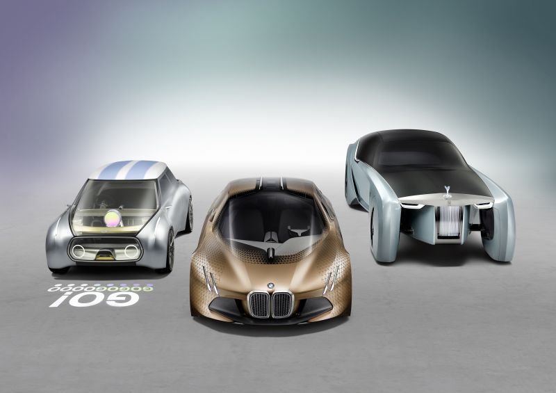 BMW unveil Vision Next 100 series