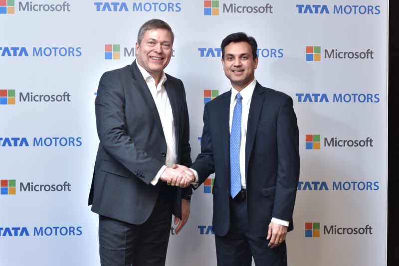 Tata Motors and Microsoft Collaborate To Enhance In-car Connectivity