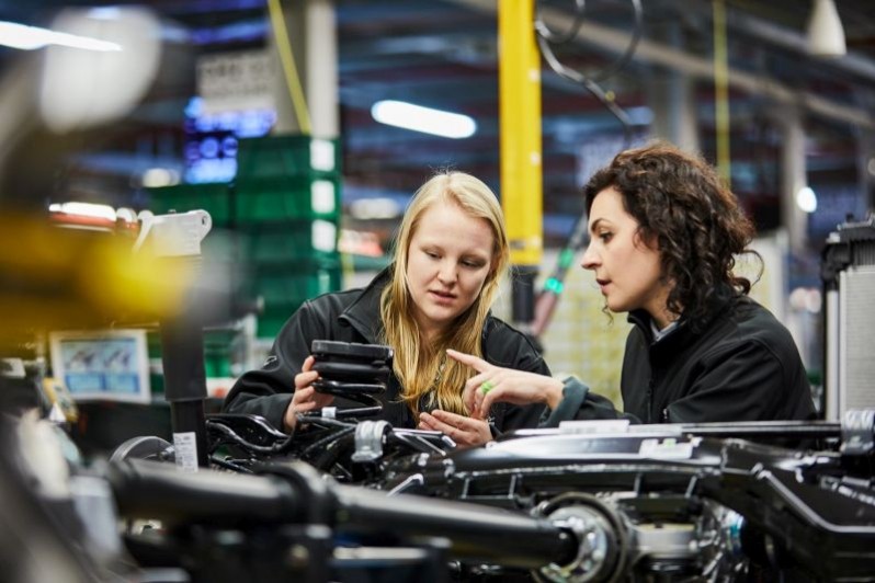 Jaguar-Land Rover and Getty Images Promote Women Engineers