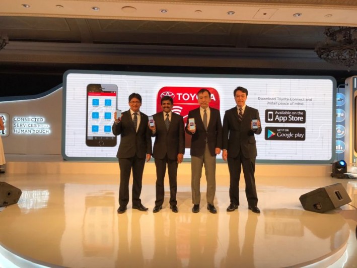 ‘Toyota Connect’ Smartphone App Launched