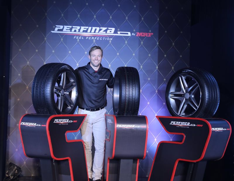 MRF introduce premium Perfinza tyres for luxury cars