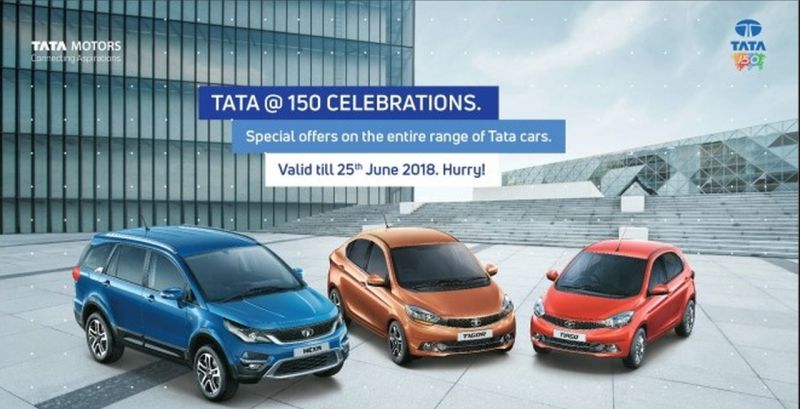 Tata Motors celebrates 150 years with exciting offers