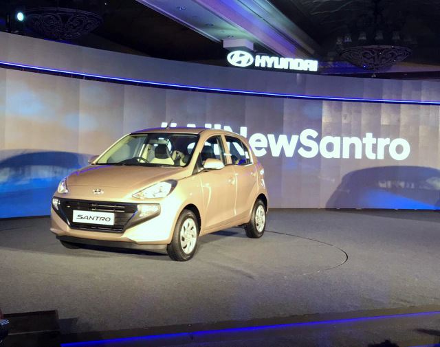 New Hyundai Santro Launched at Rs 3.90 lakh onward