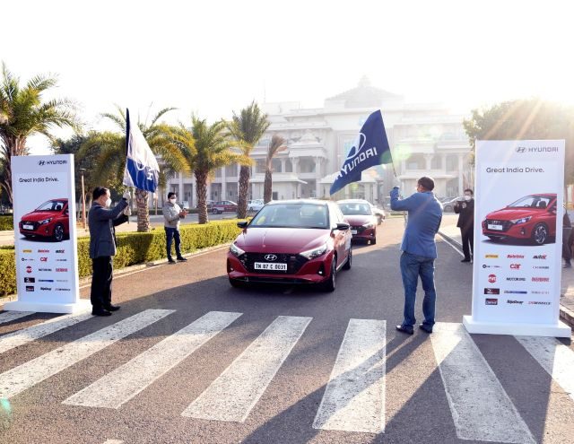 Hyundai Great India Drive 2020 Flags-off From Delhi