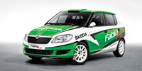 New Skoda Fabia rally car