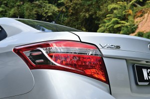 Toyota Vios Tail lamp Details