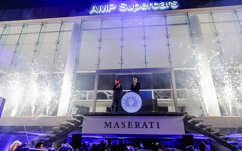 Maserati AMP Supercars Delhi web