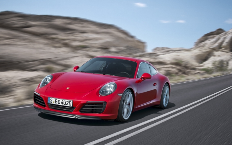 Porsche 911 Carrera S Action web