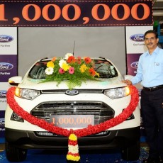 Ford India rolls out one millionth vehicle and engine