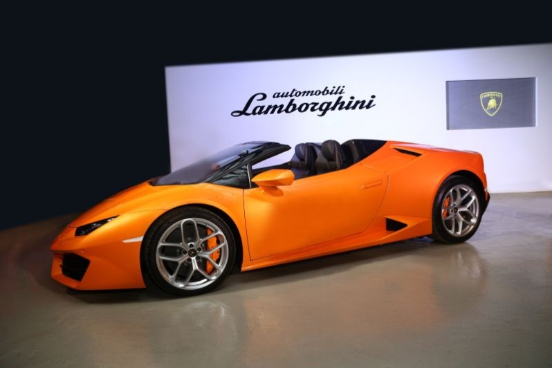 Lamborghini Huracan RWD Spyder Launched in India Web