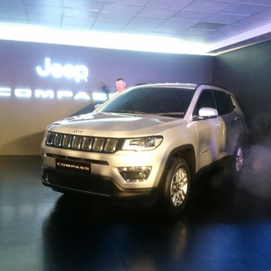 car, india, jeep, compass, SUV, grey, kevin flynn, unveiled, news
