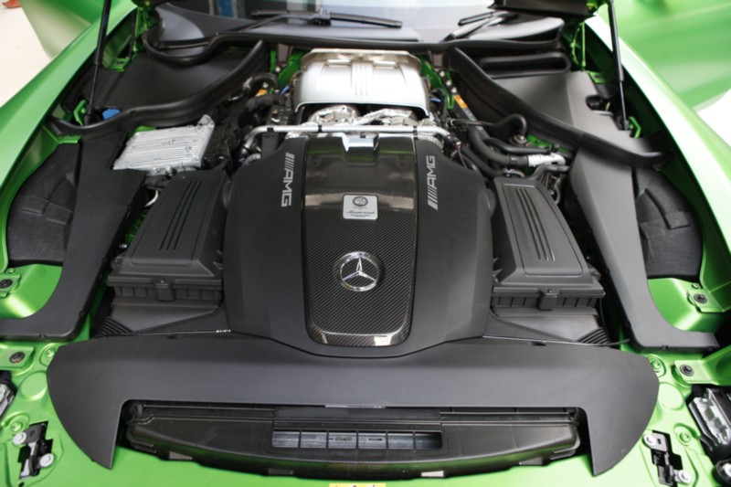 Mercedes-AMG GT R engine web