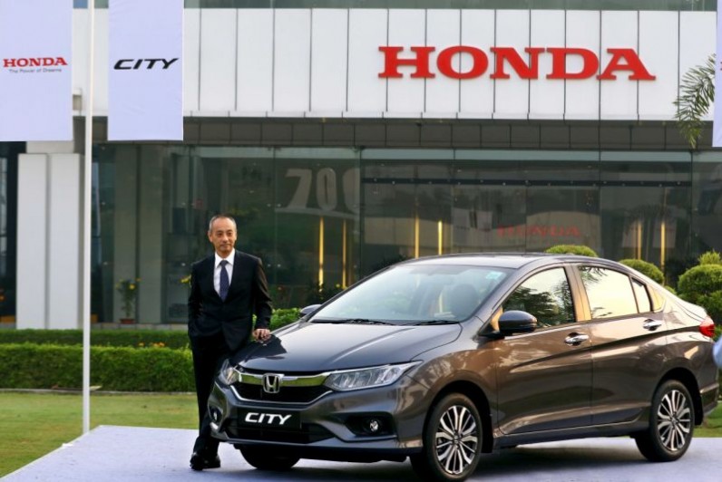 honda city car images and price in india