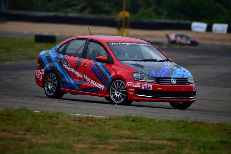 Made and developed in India Volkswagen Vento TC4-A racecar ready to race