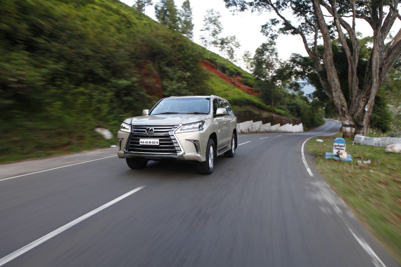 Lexus LX 450d SUV driven in India