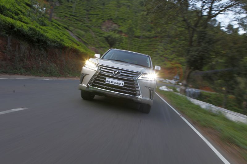Lexus LX 450d SUV driven in India
