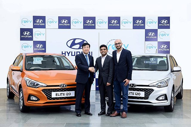 Hyundai and Revv partner up for growth in the self-drive car sharing market
