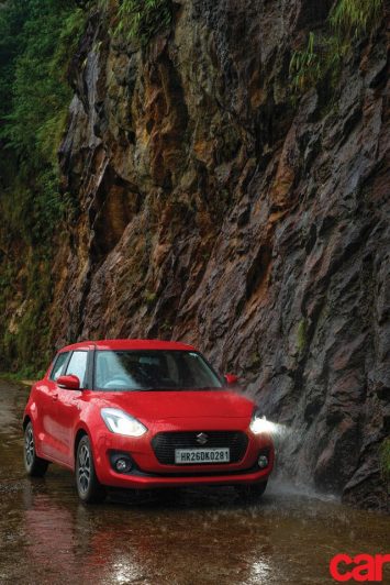We take the Maruti Suzuki Swift to the wettest place on Earth