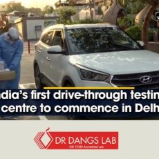 Drive-through Coronavirus Testing in India Established