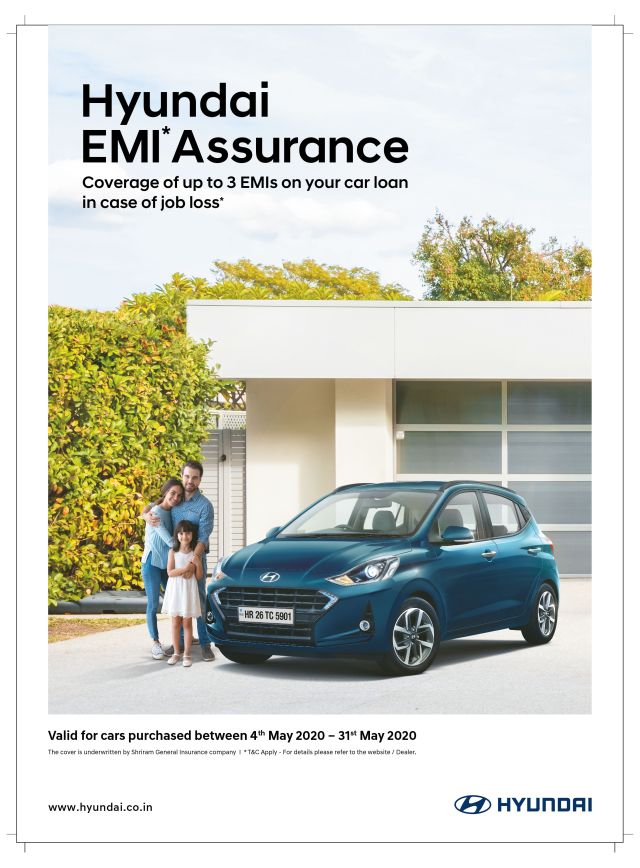 Hyundai EMI Assurance Introduced - Car India