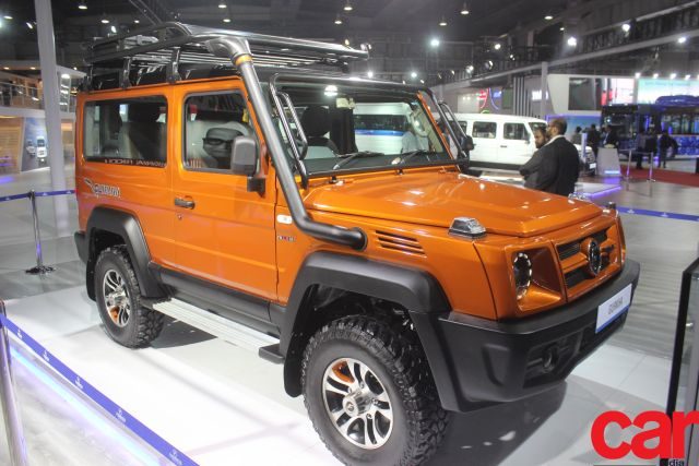 force gurkha spotted at Auto Expo 2020