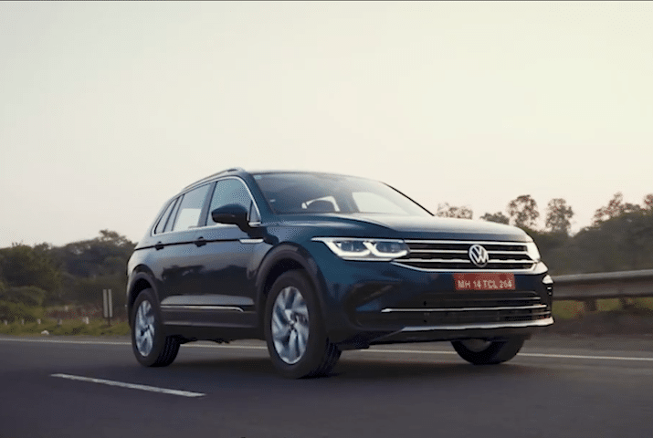 2022 Volkswagen Tiguan SUV for India launch price specs