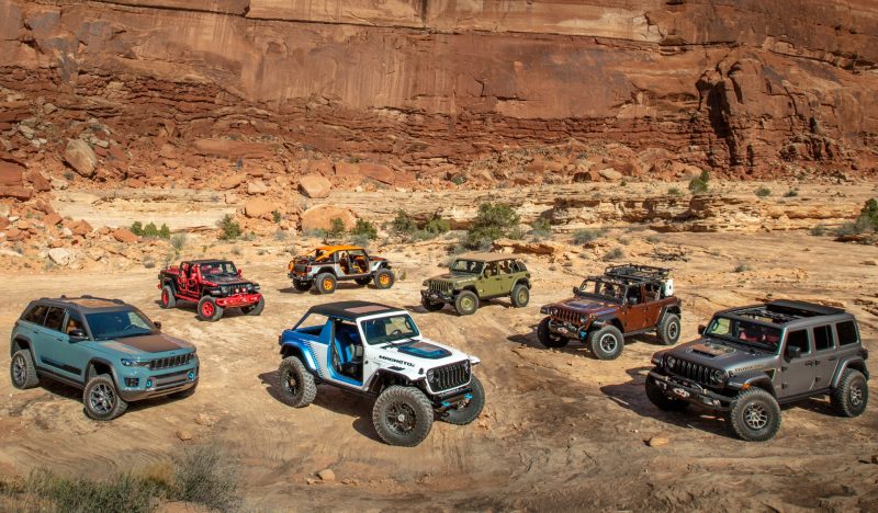 Jeep Unveils Appealing Concept Cars at the Easter Safari