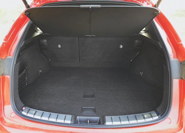 Lexus NX 350h hybrid SUV luggage space review in India