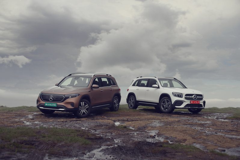 The Mercedes-Benz GLB and EQB