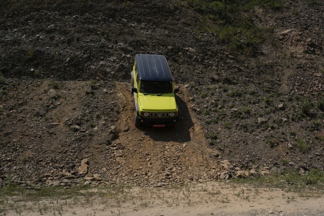 Maruti Suzuki Jimny hill descent