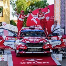 Team MRF Tyres Triumph in Rally Poland