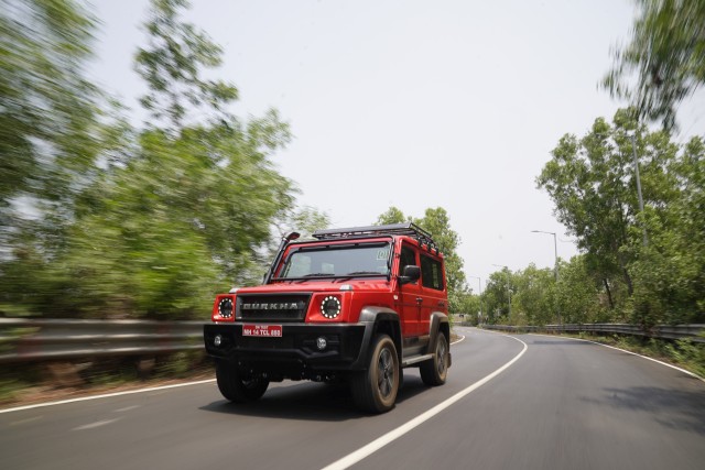 new Force Gurkha on road