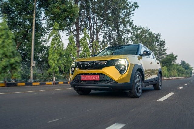 Mahindra XUV 3XO action