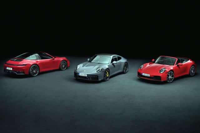 Porsche 911 hybrid line up