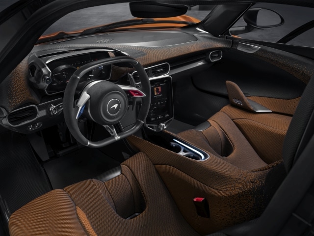 McLaren W1 interior