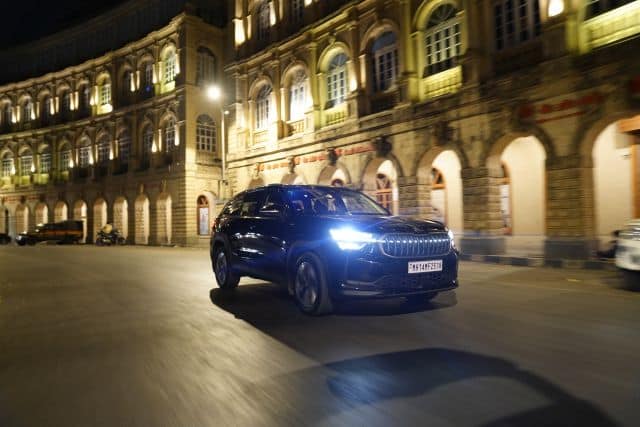 Skoda Kodiaq action