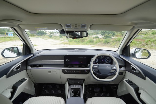 Kia Carens Clavis EV cabin interior