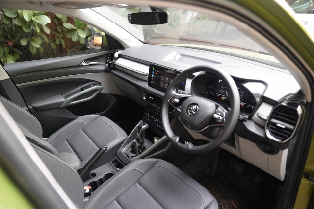 Skoda Automatic interior