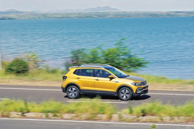 Volkswagen Taigun action