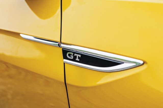 Volkswagen Taigun GT badge