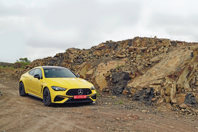 Mercedes AMG CLE 53 static offroad