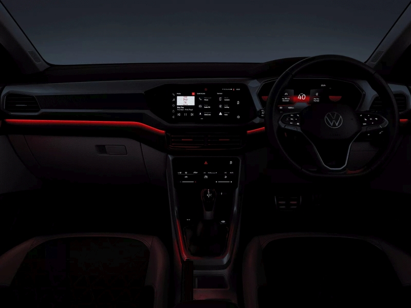 Volkswagen Taigun ambient lighting