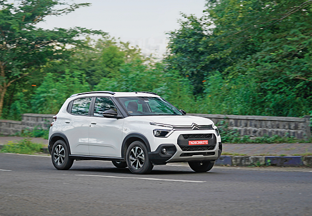 Citroen C3X action front quarter.web