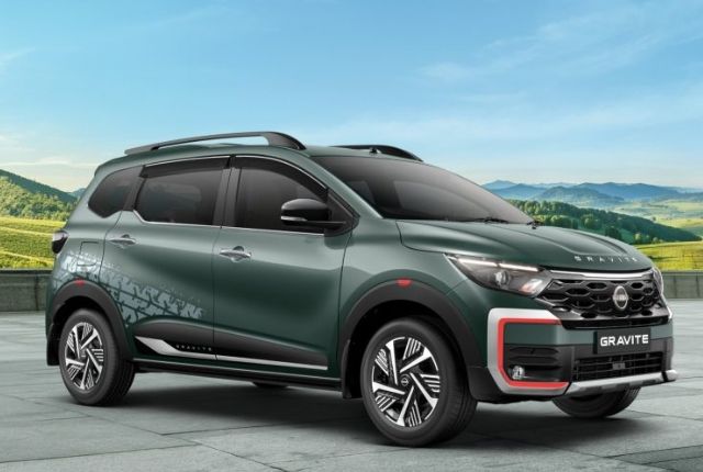 Nissan Gravite front three fourth