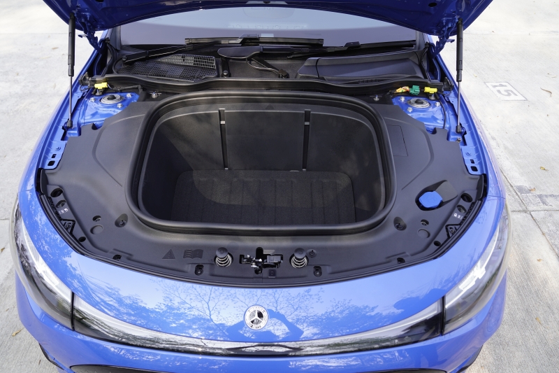 Mercedes-Benz CLA 250+ with EQ Technology frunk