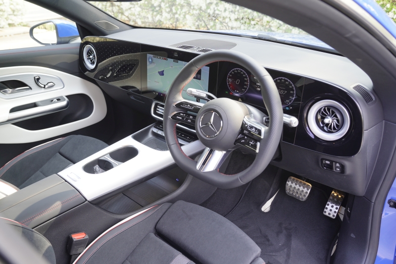 Mercedes-Benz CLA 250+ with EQ Technology cabin