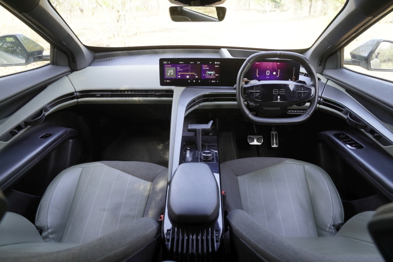 Mahindra BE 6 interior